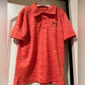 Boys under armour polo